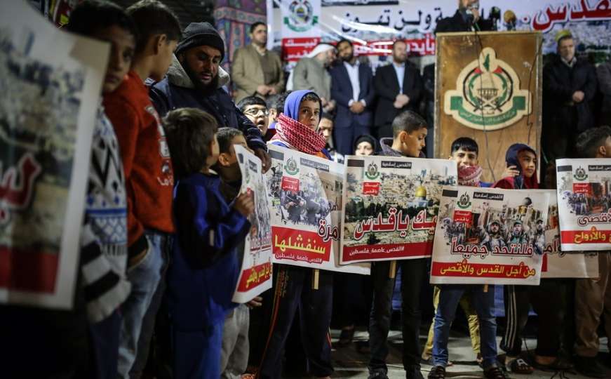 U Pojasu Gaze protesti protiv Trumpove odluke o Jerusalemu