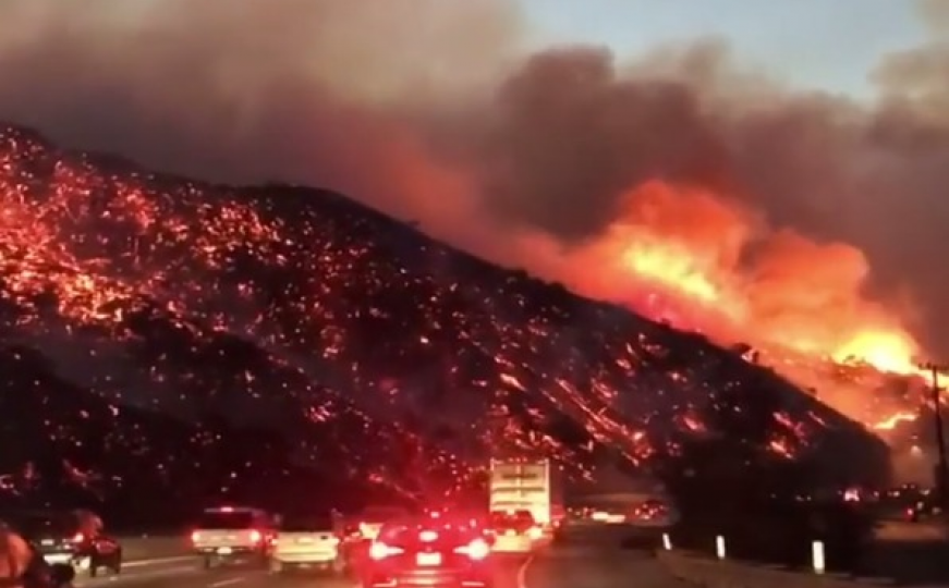 Kalifornija: Uz plamenu stihiju stigao i uragan, a temperature previsoke