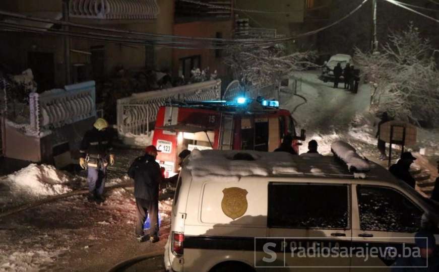Sarajevo: Jedna osoba preminula u požaru u porodičnoj kući u Pofalićima