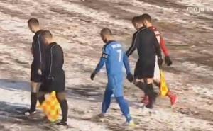 Sudija Petrović Velkoskom: Vidiš kakvi su uvjeti, igramo u decembru, nema nam druge 