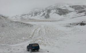 Oluja na vrhu Bjelašnice, vjetrovi pušu brzinom i do 150 km/h