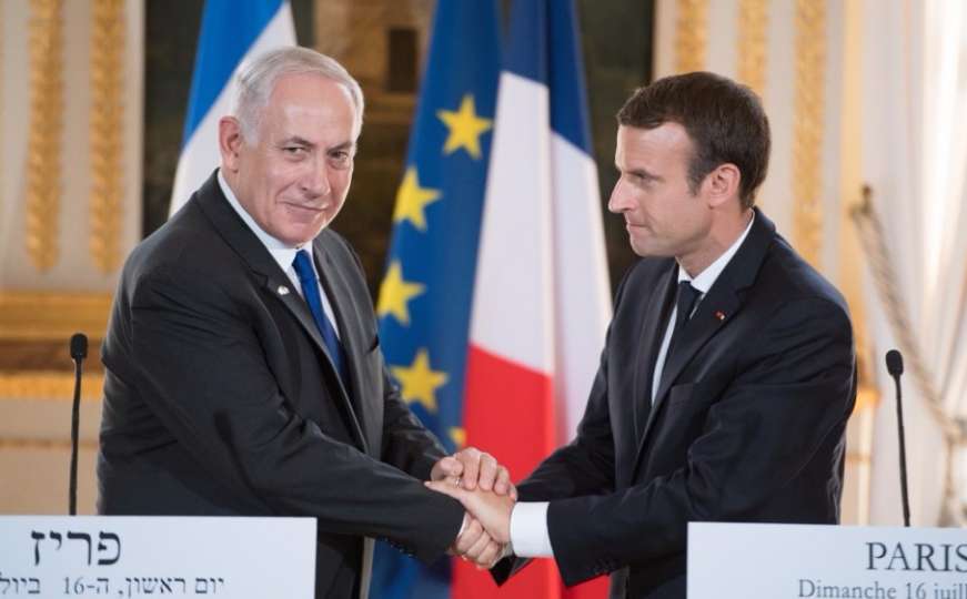 Macron s Netanyahuom: Izrael treba učiniti gest mira prema Palestincima