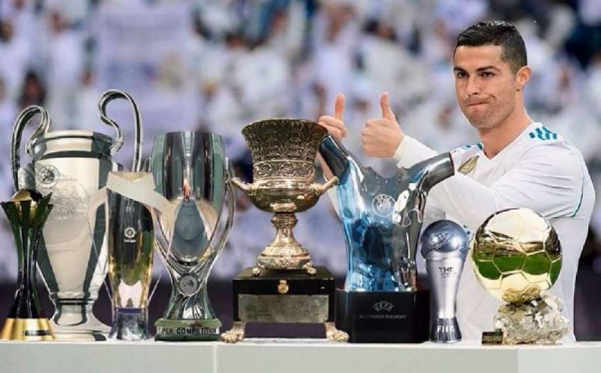 Cristiano Ronaldo je u 2017. godini osvojio osam trofeja
