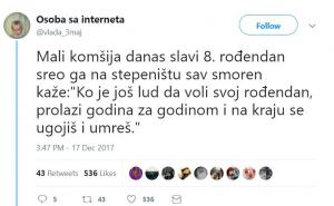 I evo umoran starac sam sad, mada izgledam mlad