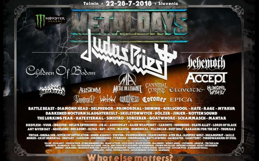 The Aebyss No. 536: Judas Priest su glavni headlineri na MetalDays festivalu 2018. godine