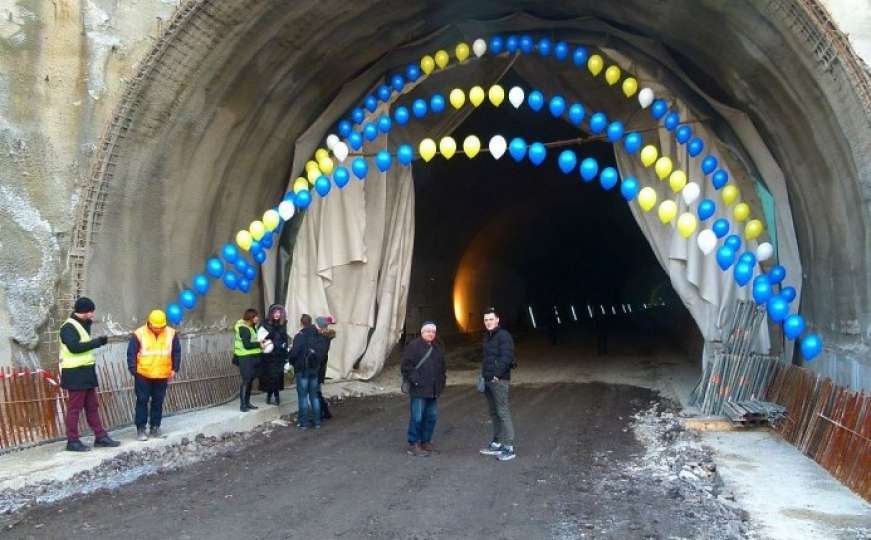 Na Koridoru Vc kod Zenice izvršen proboj Tunela Ričice