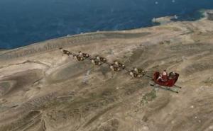 Djed Mraz krenuo da dijeli poklone, pogledajte kada će stići na Balkan