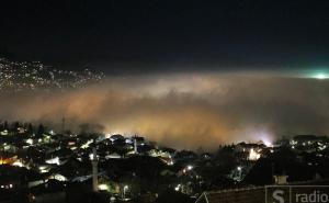 Gusta magla prekrila Sarajevo, zrak vrlo zagađen
