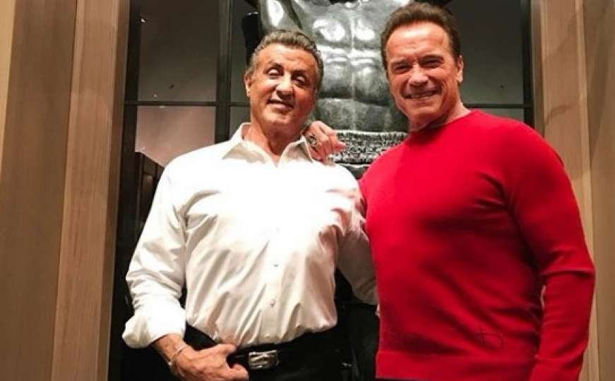Terminator i Rambo: Schwarzenegger iznenadio Stallonea za Božić 