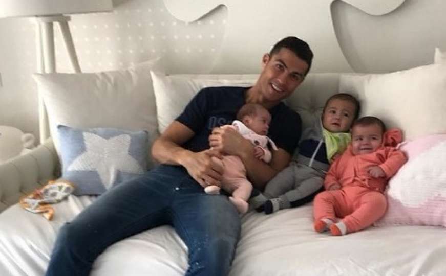Cristiano Ronaldo objavio na Instagramu: Ja sam zatvorenik ovih beba