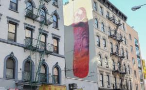 Na zidu stambene zgrade umjetnica naslikala gigantski penis