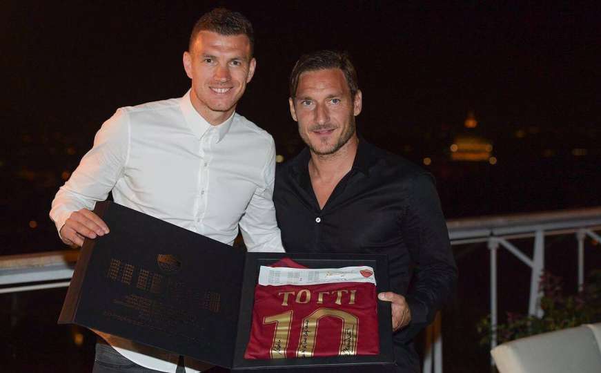 Džeko: Totti je najveći igrač kojeg je Roma ikada imala