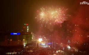 Slavlje u centru grada: Uz Miligram i vatromet Zenica ušla u Novu godinu