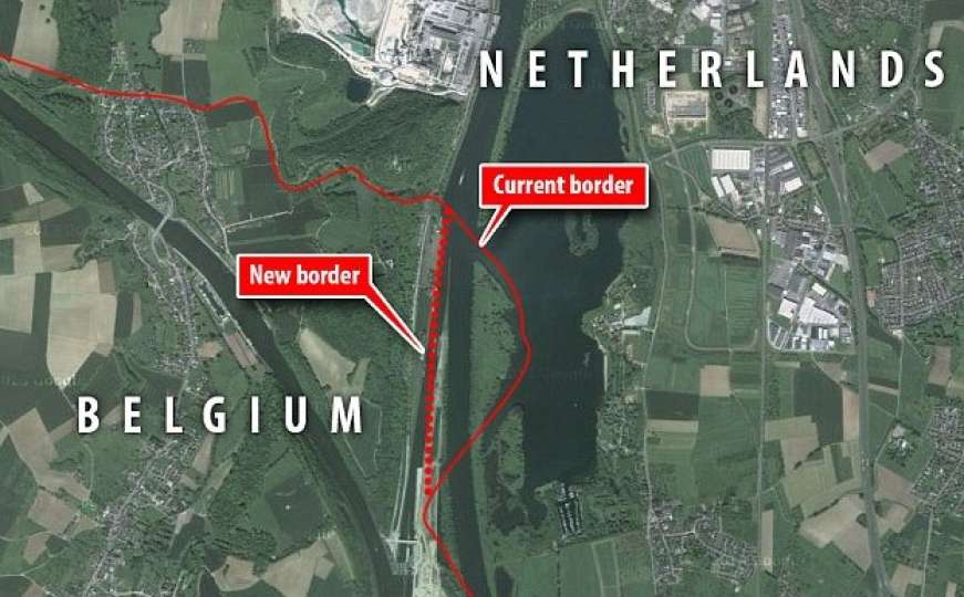 Belgija i Holandija razmijenile teritorije na obalama rijeke Meuse