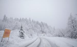 Snijeg na putevima na području Livna, Bosanskog Grahova, Kupresa, Glamoča