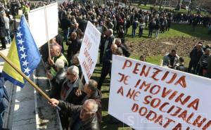 Savez penzionera traži usvajanje budžeta FBiH i zakona o PIO do 15. januara