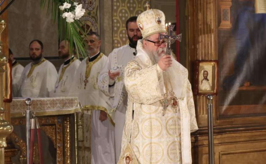 Sarajevo: Mitropolit dabrobosanski Hrizostom služio jutarnju Božićnu liturgiju