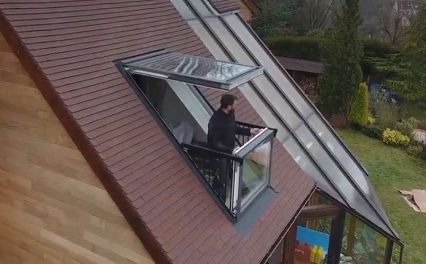 Genijalna inovacija: Pogledajte kako se prozor u dva poteza pretvara u balkon
