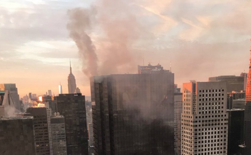 Zapalio se Trumpov neboder u New Yorku