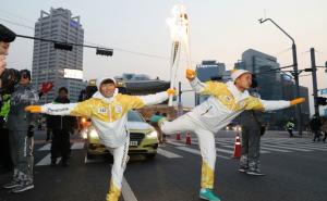 Olimpijski plamen na putu u Pyeongchang stigao u Seul