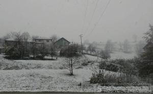 Istočna Bosna pod tankim slojem snijega, u Hercegovini kiša