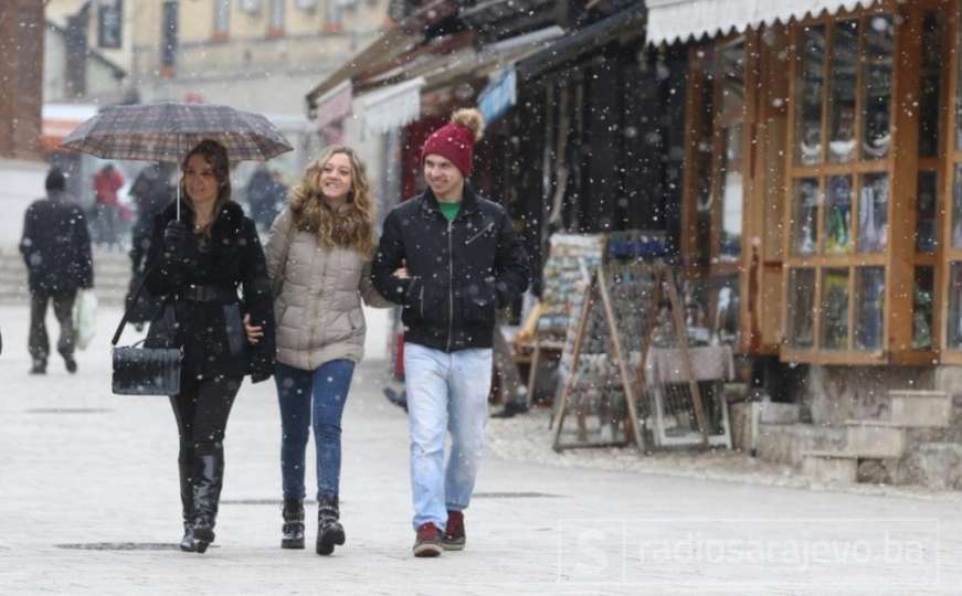 Niže temperature narednih dana: Za vikend se u BiH očekuje 20 centimetara snijega
