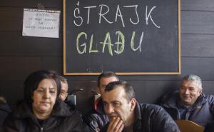 Radnici zeničke Željezare ne odustaju od štrajka glađu