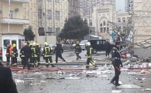 Eksplozija u centru Bakua: Dvije osobe povrijeđene nakon curenja plina