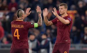Nainggolan: Svi igrači Rome žele da Džeko ostane, on se dovoljno dokazao  
