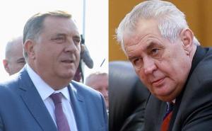 Dodik čestitao Zemanu: Nadam se unapređenju dobrih odnosa RS-a i Češke