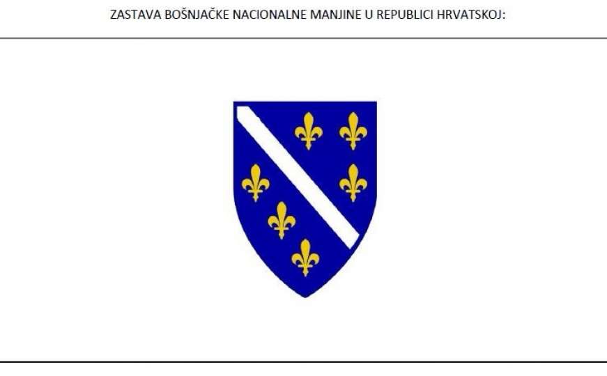 Usvojeni grb i zastava bošnjačke nacionalne manjine