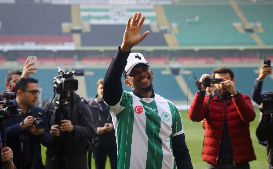 Kamerunski golgeter Samuel Eto'o karijeru nastavlja u Konyasporu