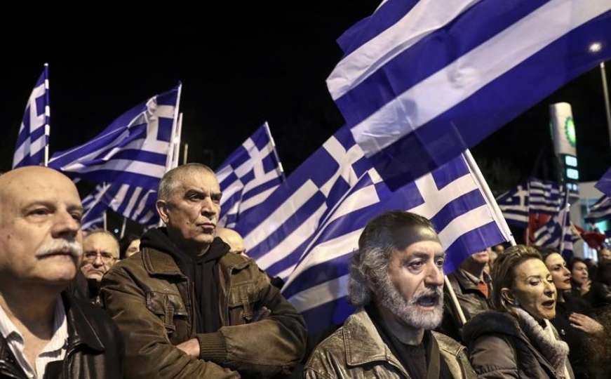 Masovni protest u Atini zbog imena Makedonije