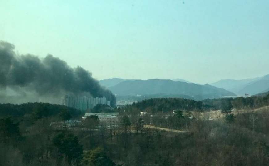 Pred početak olimpijade, izbio požar u PyeongChangu