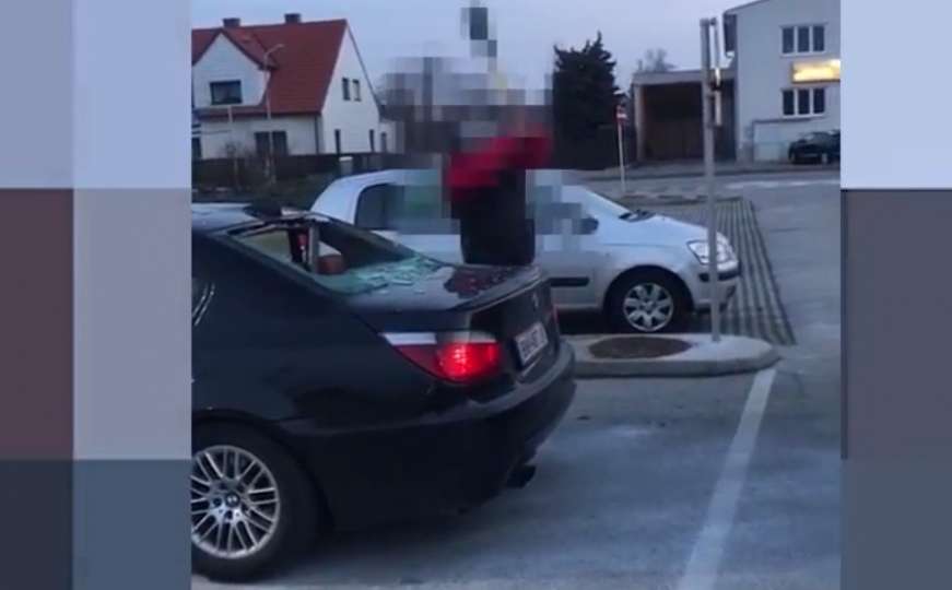 Snimak šokirao Austriju: Zašto je 45-godišnji Bosanac lopatom razbio BMW
