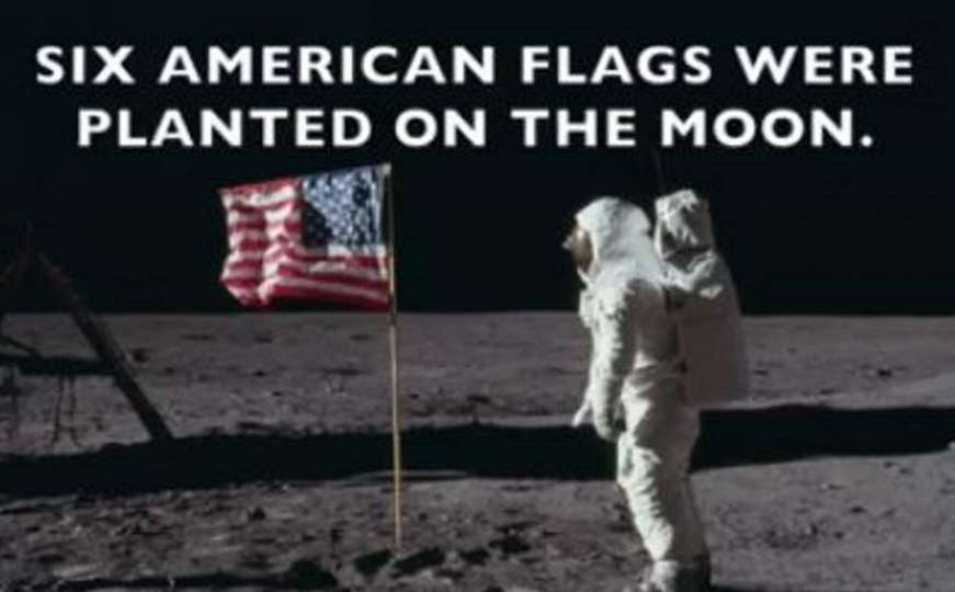 Šta se desilo sa zastavama postavljenim na Mjesecu?