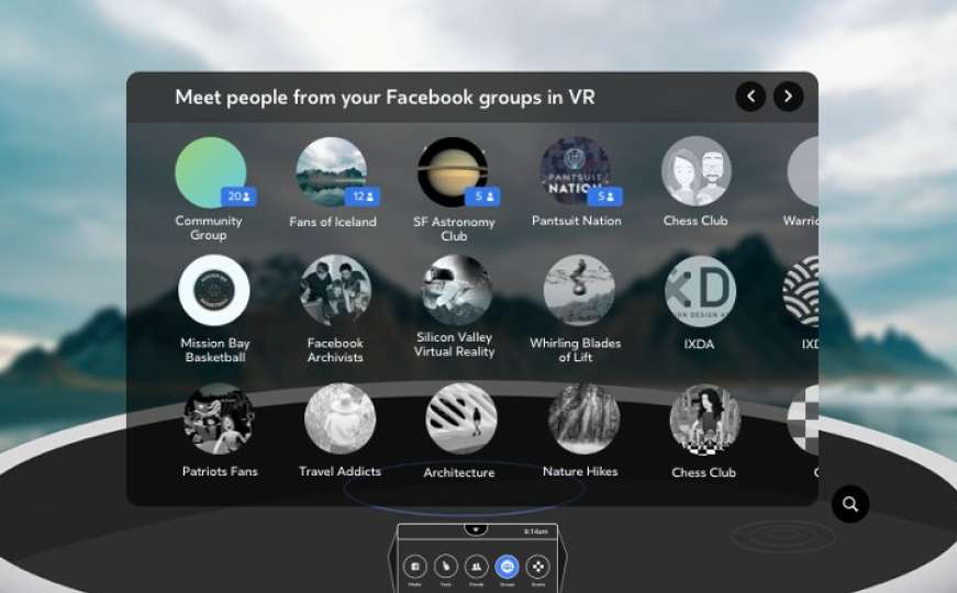 Facebook otvorio Spaces VR aplikaciju za Grupe