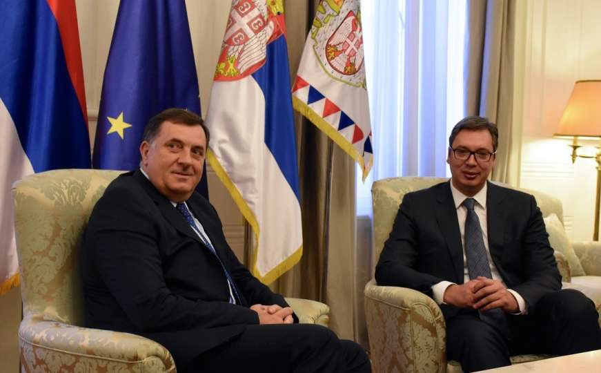 U Beogradu se sastaju Milorad Dodik i Aleksandar Vučić