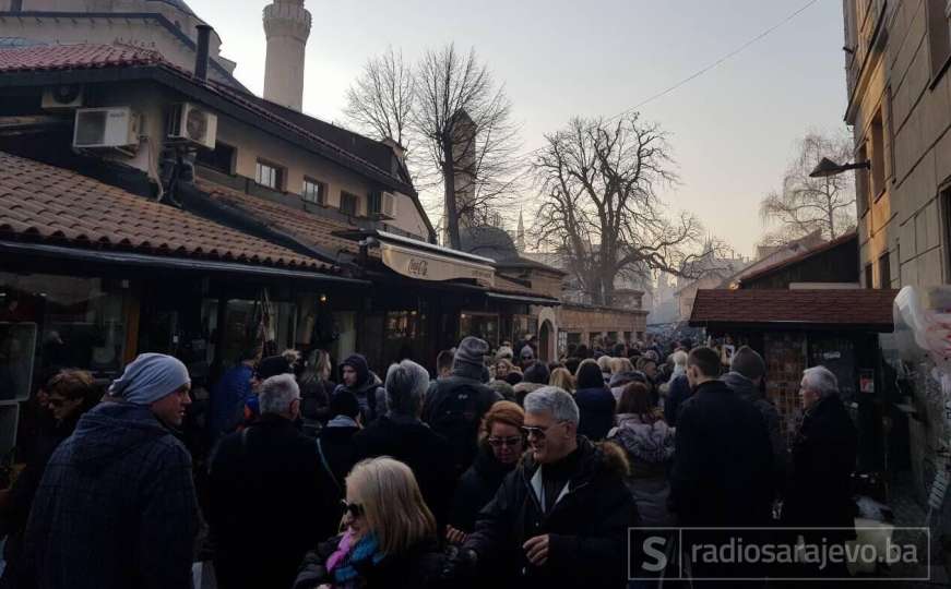 U Sarajevu tokom januara povećan broj turista za 38,3 posto