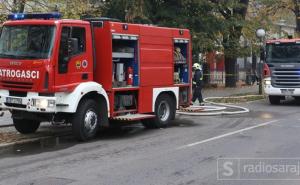 Požar u podrumu zgrade u naselju Džidžikovac