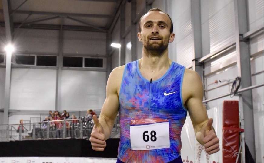 Šampion hvata formu: Amel Tuka istrčao novi dvoranski rekord BiH na 400 m