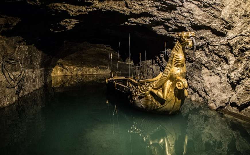 Nekadašnji rudnik gipsa danas najveće podzemno jezero u Europi
