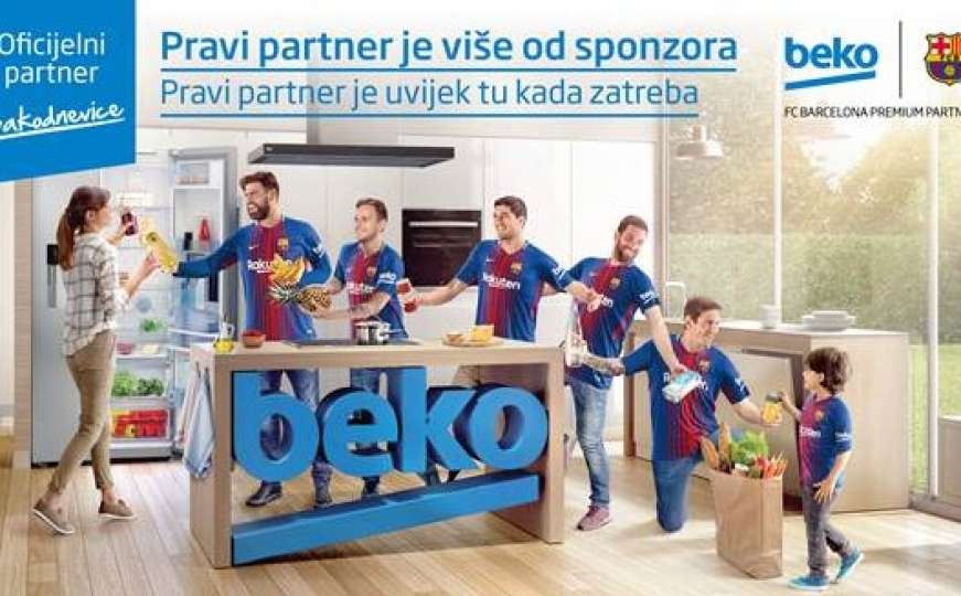 Beko i FC Barcelona produžili ugovor i predstavili ambasadora Gerarda Piquea