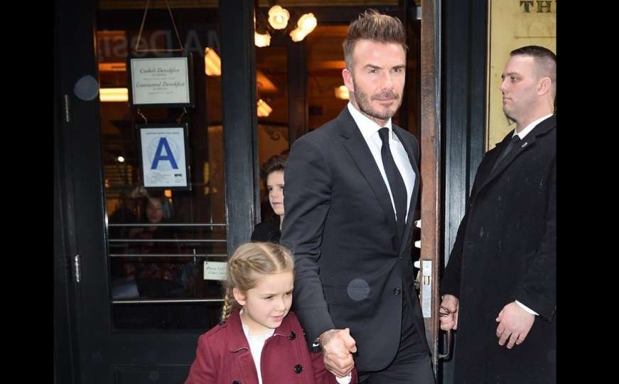 David Beckham raznježio svijet: Kao podrška s kćerkom pjevao dio mjuzikla