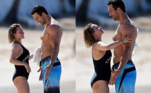 Ni supruga ne može sakriti oduševljenje isklesanim tijelom Vladimira Klička