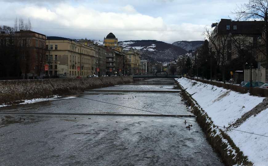 Uprkos novim padavinama nije zabilježen rast vodostaja rijeka u BiH