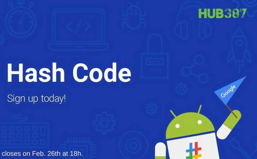 Prijave još danas: Googleovo Hash Code takmičenje u HUB387