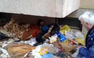 Beskućnik Siniša Matrak spašen od smrzavanja 