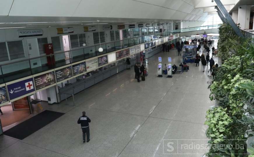 Mjere sigurnosti na Aerodromu Sarajevo na najvišem nivou