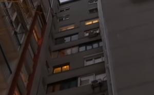 Ledenica od 50 metara prijeti stanarima zgrade u Rakovici